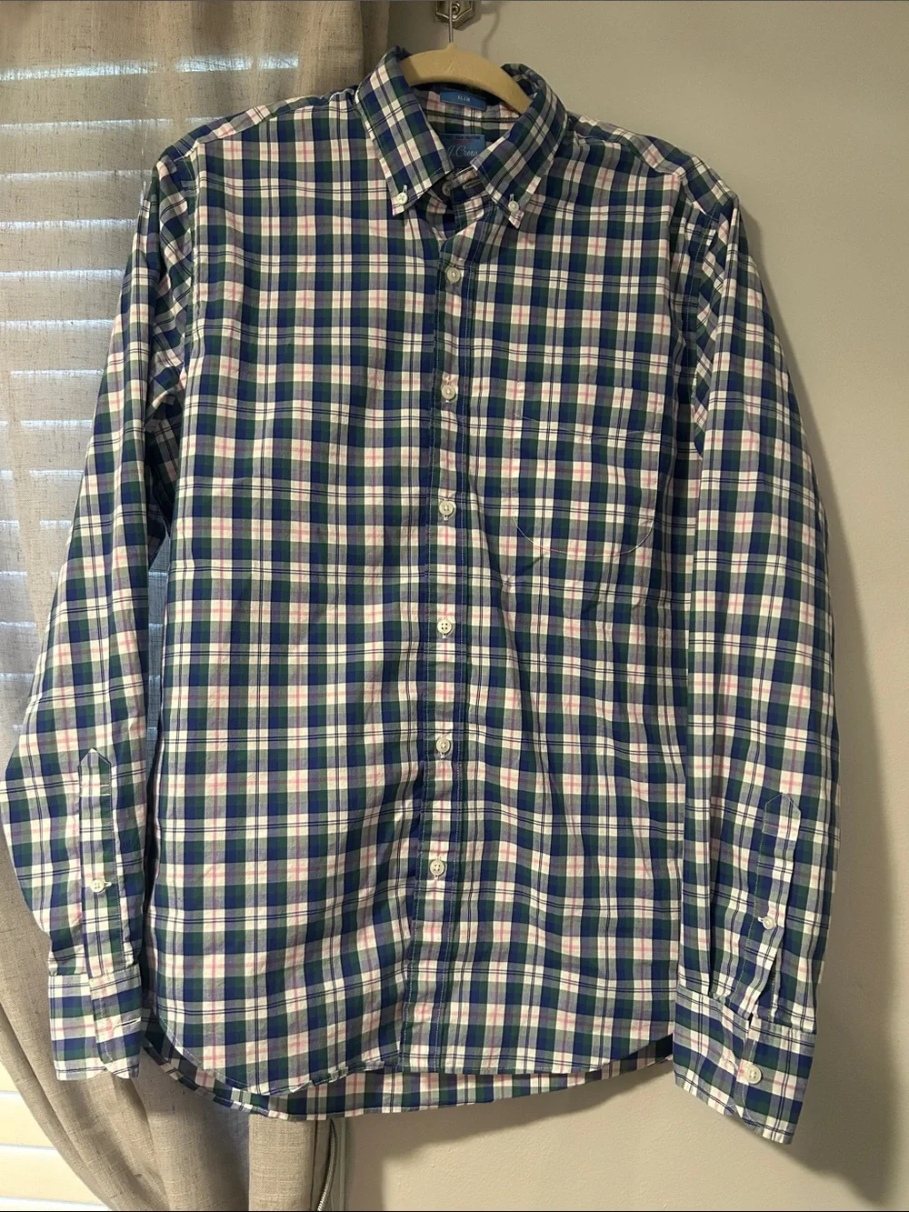 J.Crew mends button down size Medium slim